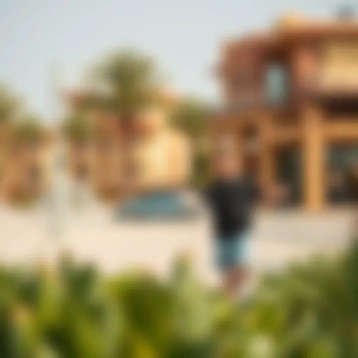 Vibrant community lifestyle and recreational spaces in Al Waha