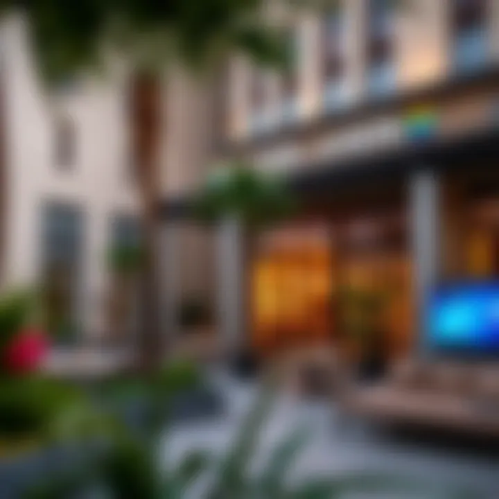 Surrounding amenities near the Alamir Building enhancing its appeal.