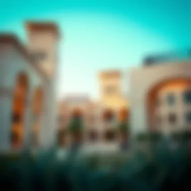 Innovative Architectural Details of Aljada Architectural details highlighting the innovation in design