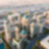 Aerial view of بوادي مول showcasing its architectural grandeur