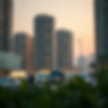 Future development plans around بوادي مول indicating growth potential