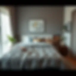 Cozy bed space setup in Al Nahda 2