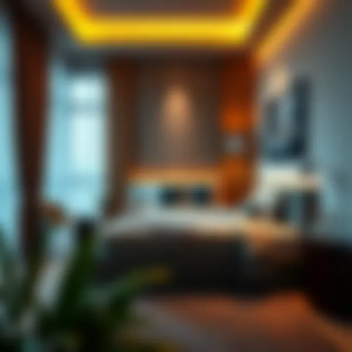 Modern bed space with contemporary design in Al Nahda 2