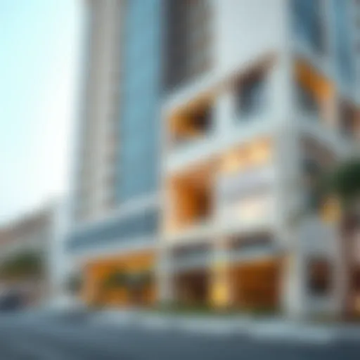 Stunning exterior view of the Bin Suloom Building showcasing its modern design