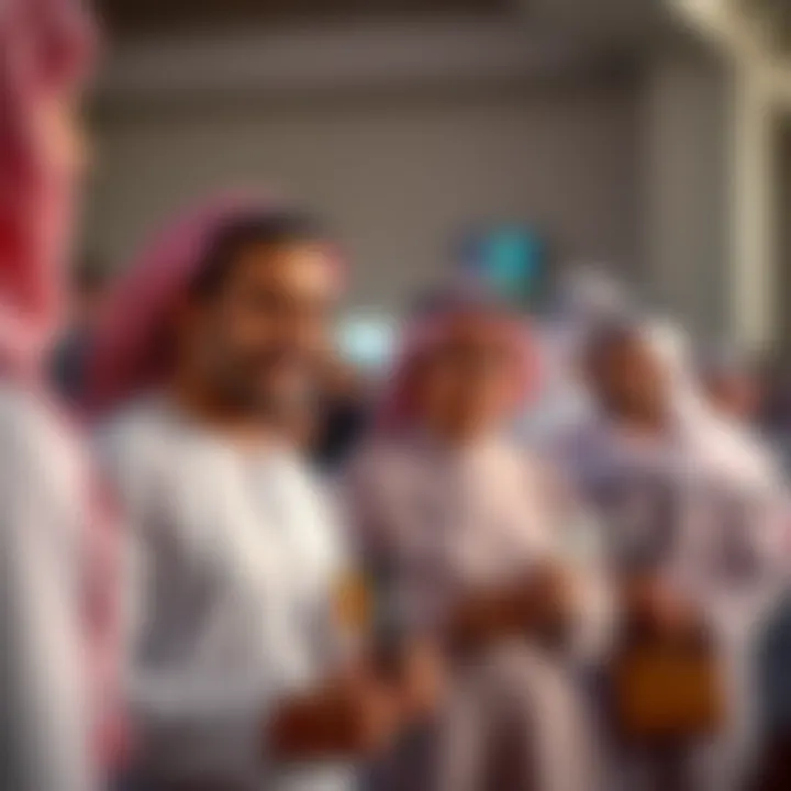 A community event sponsored by Binghatti showcasing its impact on local development