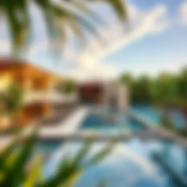 Luxurious amenities and recreational facilities available on Bluewaters Island