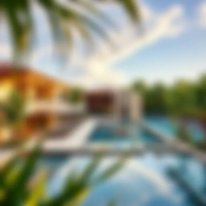 Luxurious amenities and recreational facilities available on Bluewaters Island