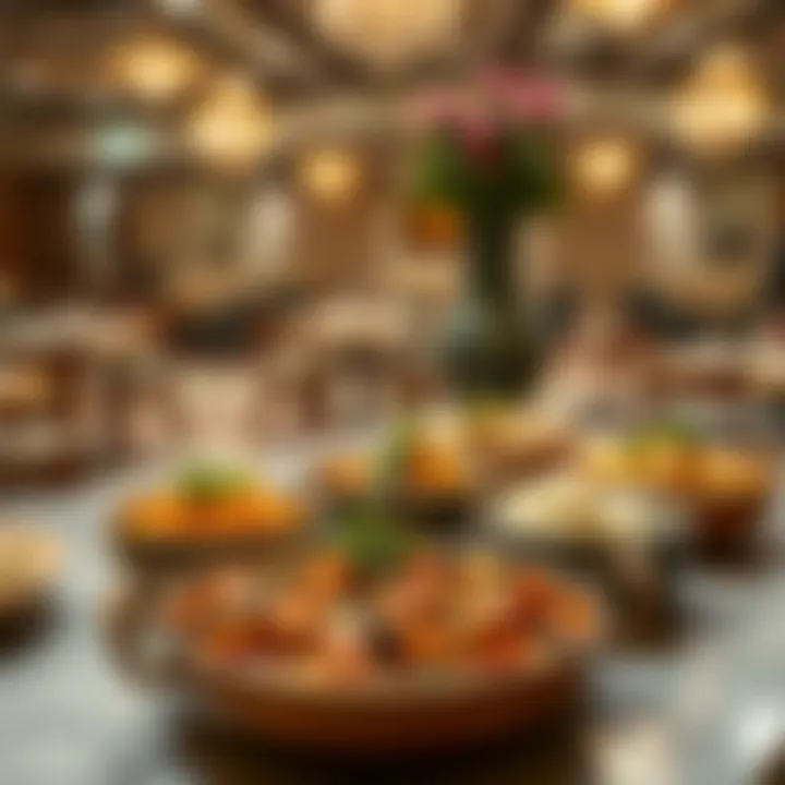 A Feast of Flavors A vibrant spread of traditional Indian dishes showcasing rich flavors