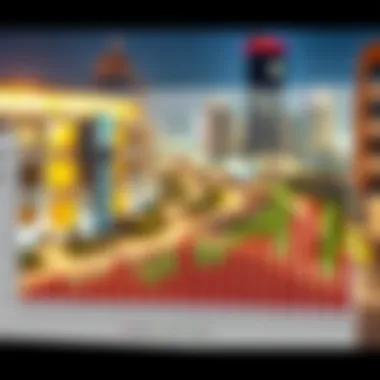 Graph illustrating market trends and forecasts in Dubai real estate