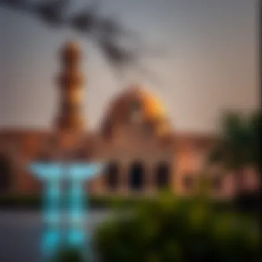 Historical landmarks in Dar Al Karamah reflecting the area's rich heritage