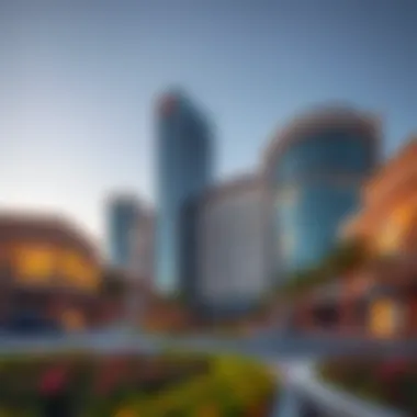 The architectural beauty of Deira City Center showcasing its modern design