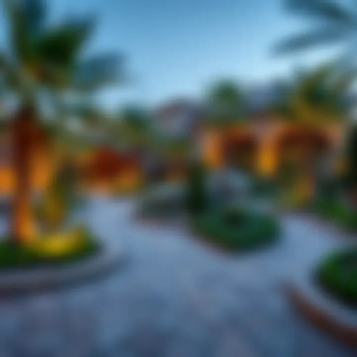 Sustainable features integrated within the park's environment