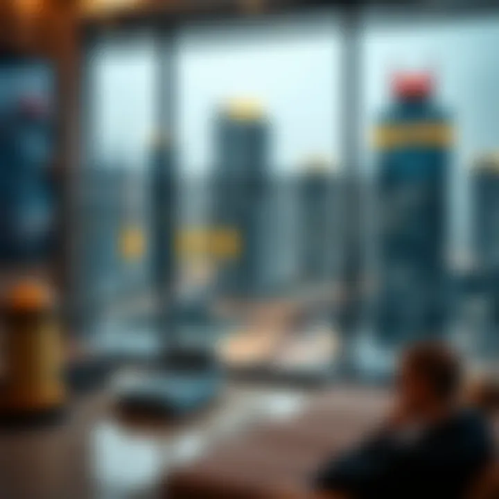 Infographic illustrating investment strategies for Dubai properties