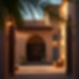 Traditional architecture in East Abu Dhabi