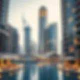 Stunning architectural design of Escan Marina Tower