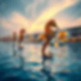 Architectural design of floating seahorses