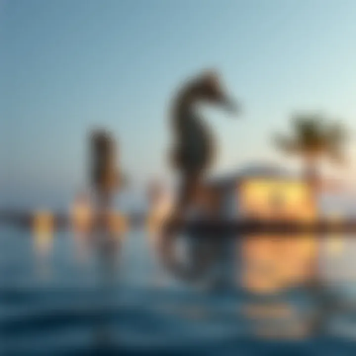 Eco-friendly features of floating seahorses