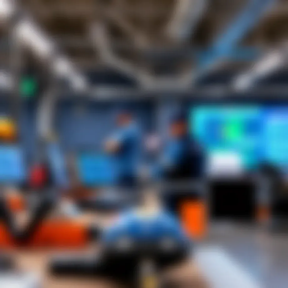 Modern facility management tools in action