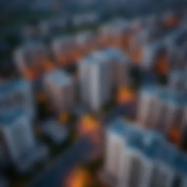 Aerial View of Karama Residential Area Aerial view of Karama showcasing residential buildings