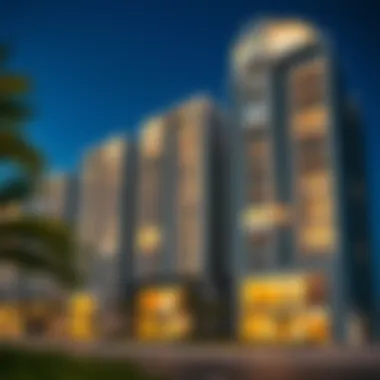 Modern Residential Architecture in Khalidiya Luxurious residential buildings reflecting modern architecture