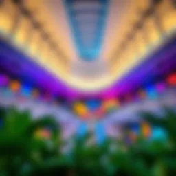 Stunning architectural view of La La Land in Dubai Hills Mall