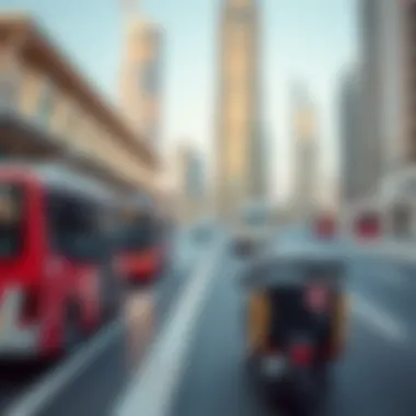 Public transport options near Almas Tower in JLT