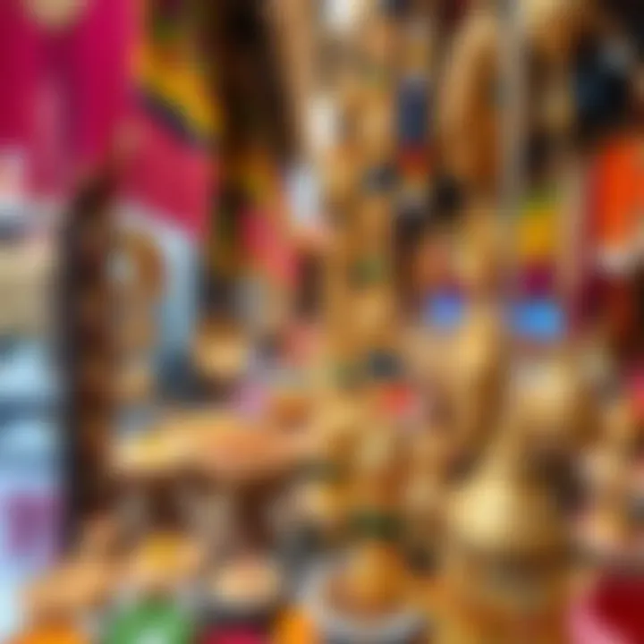 Colorful jewelry pieces showcasing cultural craftsmanship