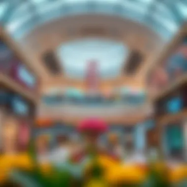 Interior view showcasing the vibrant atmosphere of Mirdif City Center