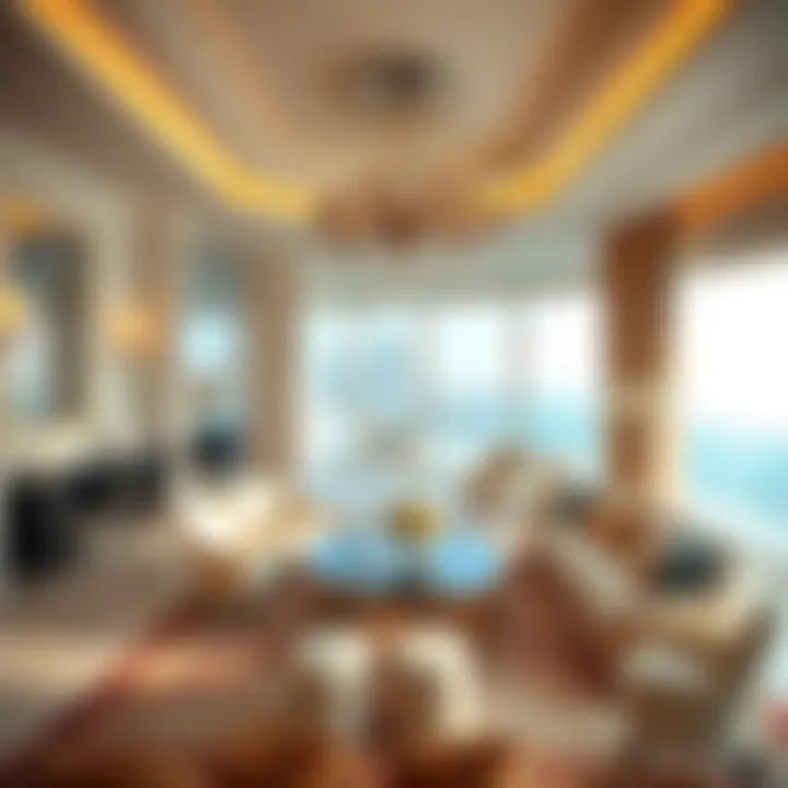 Luxurious Interiors of One Palm Penthouse Luxurious interior design of a penthouse at One Palm highlighting opulence