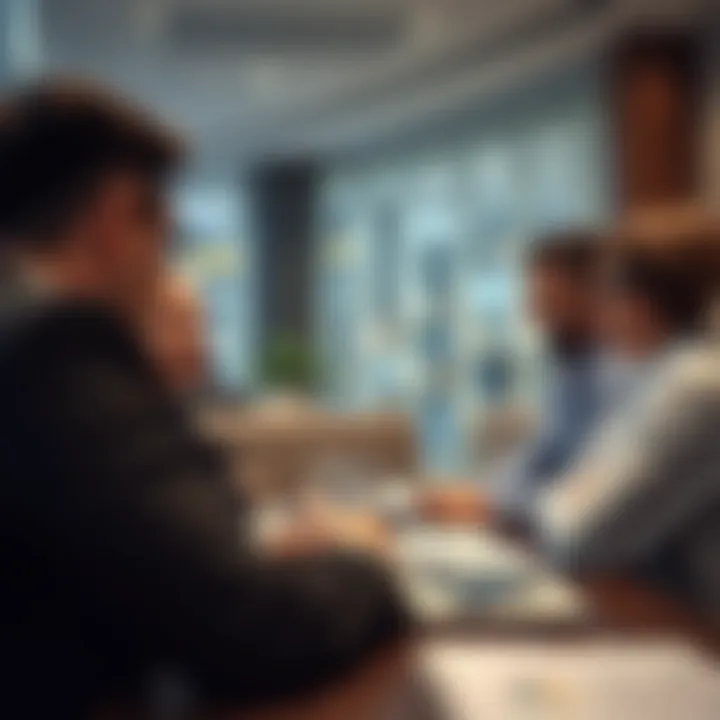 Business Negotiations in Dubai An engaging meeting between potential business buyers and sellers