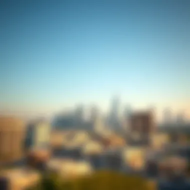 Dubai's Real Estate Skyline Stunning skyline view of Dubai's real estate