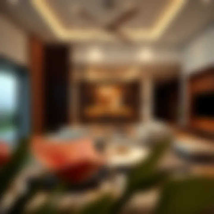 Modern Villa Interior Design Interior design of a modern villa