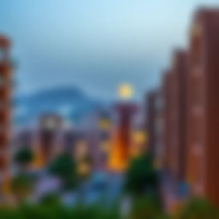 Scenic view of Shurooq Mirdif neighborhood