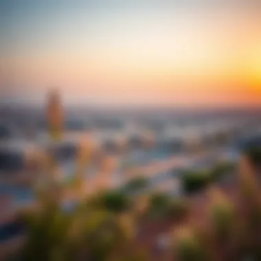 Nad Al Hamar Community Landscape Scenic view of Nad Al Hamar community