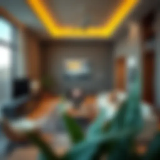 Modern apartment interiors in Nad Al Hamar