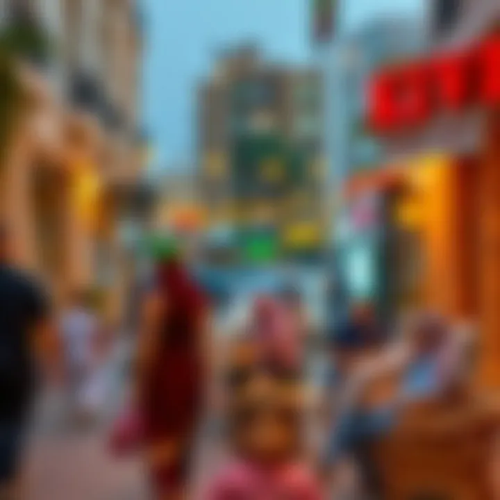 Vibrant community life in Al Barsha