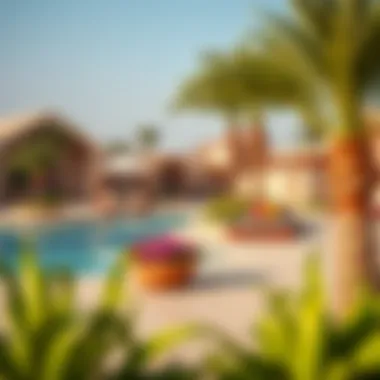 Community Amenities in Saheel 2 Community amenities including parks and pools