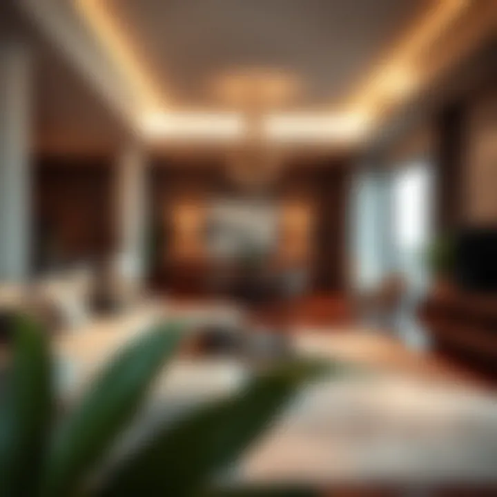 Stylish Living Area at Savoy Suites Elegant living space in Savoy Suites