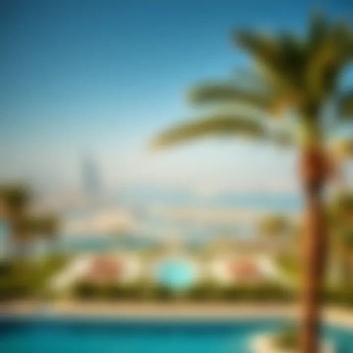 Scenic view of Dubai from Sobha Reserve