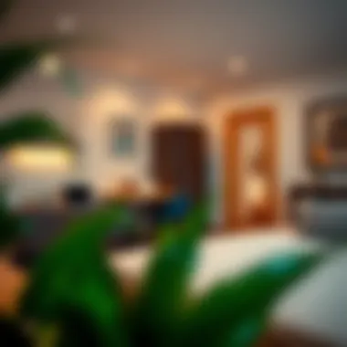 Essential Amenities in Studio Rentals A cozy studio with essential amenities like a kitchenette and workspace