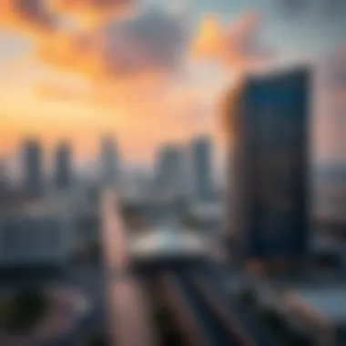 Infrastructure developments in TECOM, illustrating future growth