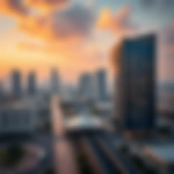 Infrastructure developments in TECOM, illustrating future growth