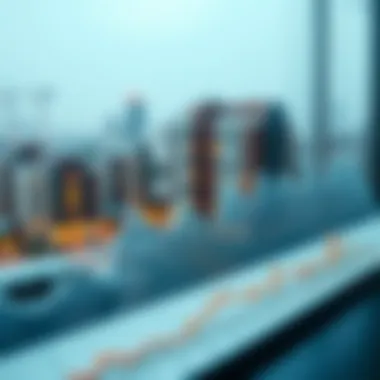 Graph illustrating rental price trends in Dubai