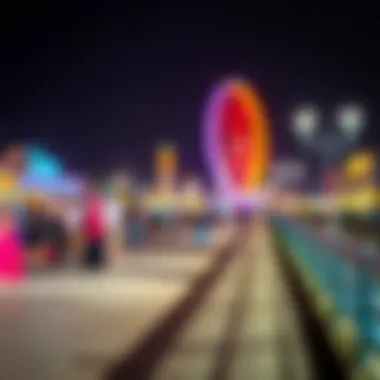 Cultural Vibrancy at Dubai's Corniche Vibrant cultural events along the waterfront