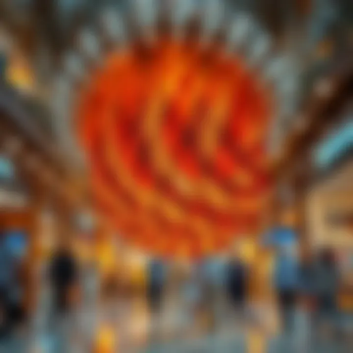 Hidden artwork installation in Dubai Mall that captivates visitors