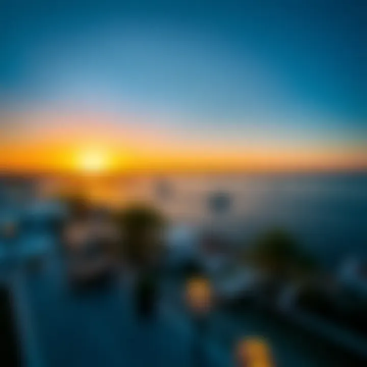 Sunset views from نيكي بيتش