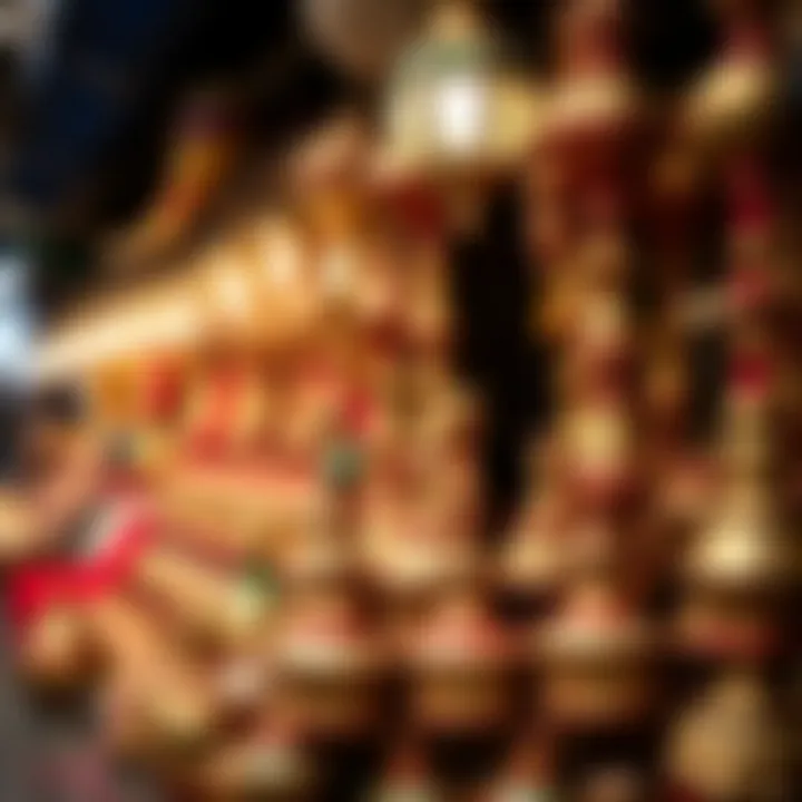 Unique handcrafted souvenirs available at the souk