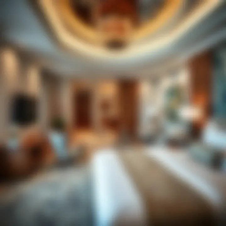 Luxury Accommodations at Two Seasons Hotel Luxurious guest room interior with modern design elements