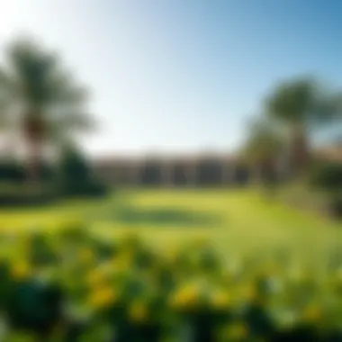 Lush Greenery and Serene Parks Lush green parks in Mohammed Bin Rashid City