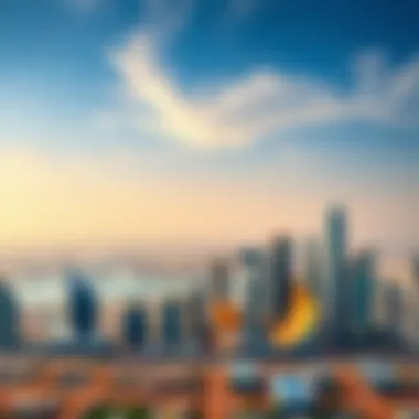 A Mesmerizing Skyline View Stunning skyline overlooking Mohammed Bin Rashid City